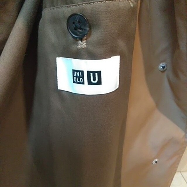 UNIQLO(ユニクロ)のmiaou様専用　ステンカラーショートコート レディースのジャケット/アウター(トレンチコート)の商品写真