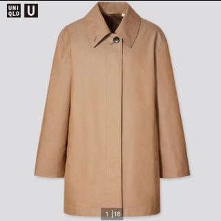 ユニクロ(UNIQLO)のmiaou様専用　ステンカラーショートコート(トレンチコート)