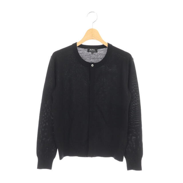 高知インター店】 アーペーセー メンズ ニット セーター アウター Samuel Merino Wool Cardigan NOIR tdh-latinoamerica.de