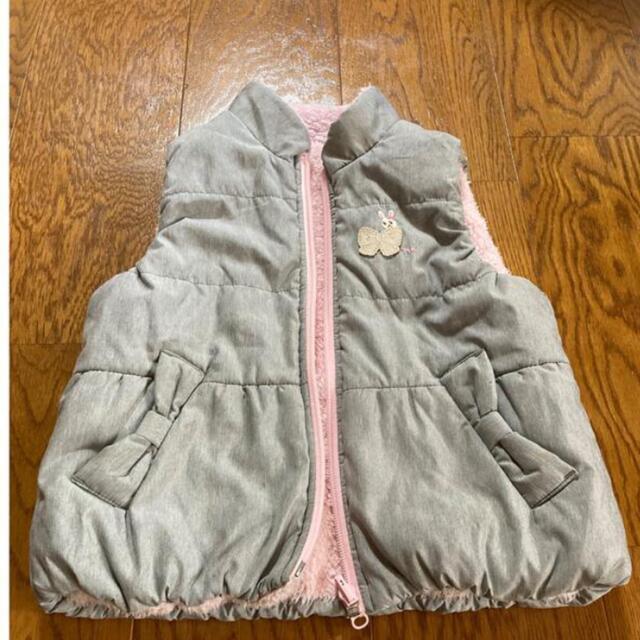 mikihouse(ミキハウス)のミキハウス　ダウン　100 キッズ/ベビー/マタニティのキッズ服女の子用(90cm~)(ジャケット/上着)の商品写真