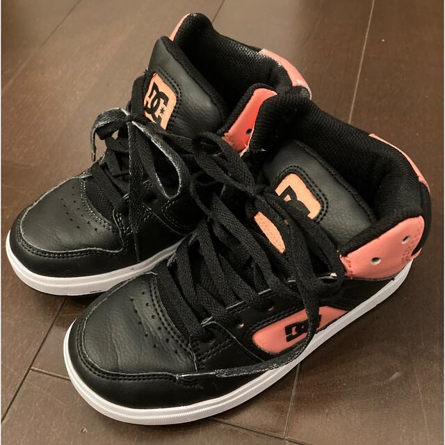 DC SHOES(ディーシーシューズ)のハイカットスニーカー(21cm) キッズ/ベビー/マタニティのキッズ靴/シューズ(15cm~)(スニーカー)の商品写真