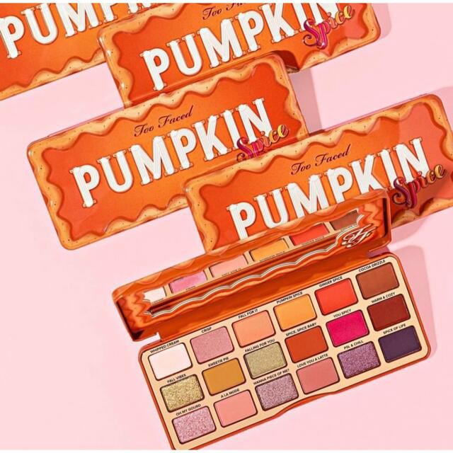 Too Faced(トゥフェイス)のTOO FACED Pumpkin Spice Warm & Spicy  コスメ/美容のベースメイク/化粧品(アイシャドウ)の商品写真