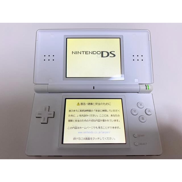 ニンテンドーDS(ニンテンドーDS)のNintendo DS ニンテンド-DS LITE クリスタルホワイト 本体 エンタメ/ホビーのゲームソフト/ゲーム機本体(携帯用ゲーム機本体)の商品写真