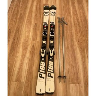 Rossignol P100 156cmスキー板 (ロシニョール) ポール付き