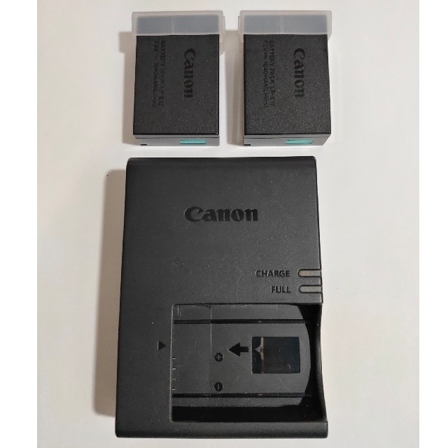 デジタル一眼【純正美品】Canon LP-E17×2＋LC-E17