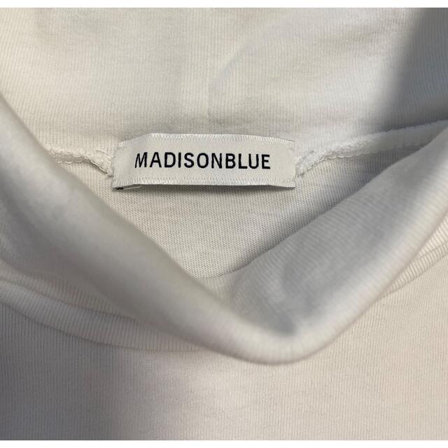 MADISONBLUE(マディソンブルー)の【MADISON BLUE 】TURTLE NECK TEE HARDTWIST レディースのトップス(カットソー(長袖/七分))の商品写真
