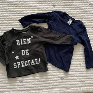 エイチアンドエム(H&M)の80cmロンTセット(Ｔシャツ)