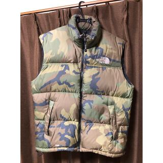 ノースフェイス(THE NORTH FACE) 迷彩 ダウンベスト(メンズ)の通販 57