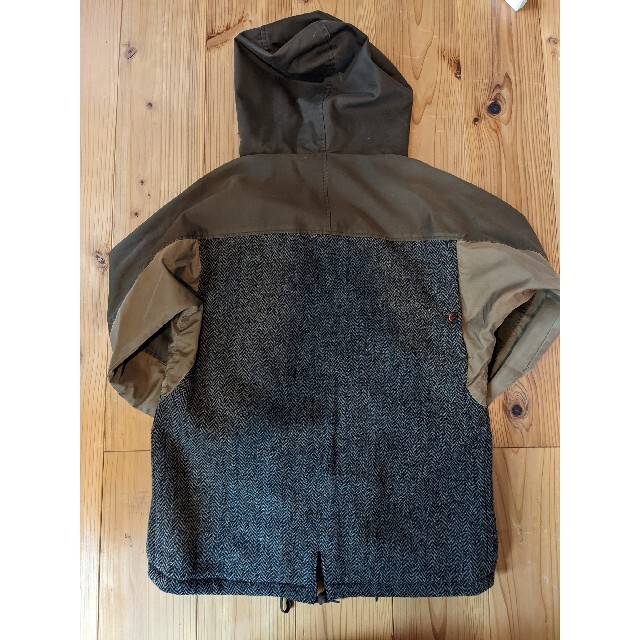 mean  マウンテンパーカー メンズ Harris Tweed 1