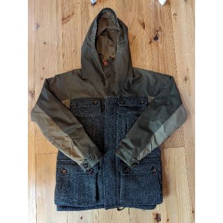 mean  マウンテンパーカー メンズ Harris Tweed