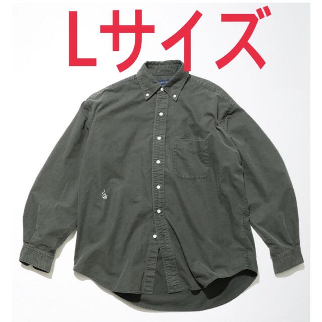 NAUTICA(ノーティカ)のnautica Sulfur Dyed BD Shirt “Sail” グリーン メンズのトップス(シャツ)の商品写真
