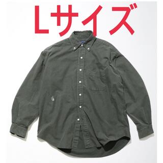 ノーティカ(NAUTICA)のnautica Sulfur Dyed BD Shirt “Sail” グリーン(シャツ)