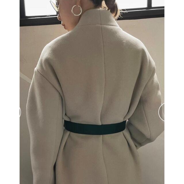 売切値下げ中！UND PLUMP SLEEVE BELTED COAT アメリ - アウター