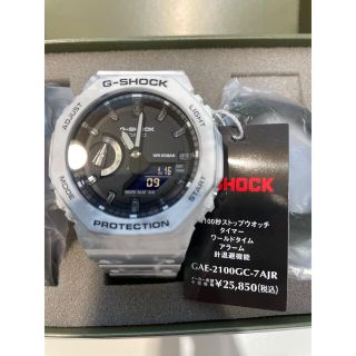 ジーショック(G-SHOCK)のカシオ　G-SHOCK GAE-2100GC-7AJR 新品未使用(腕時計(アナログ))