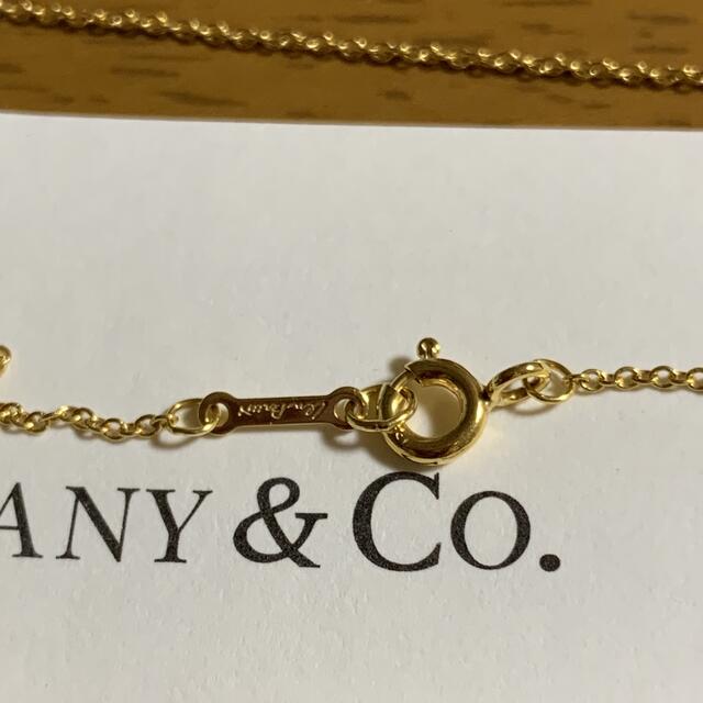 大注目】 CO. & TIFFANY ティファニー ネックレス ゴールド ビーンズ ...