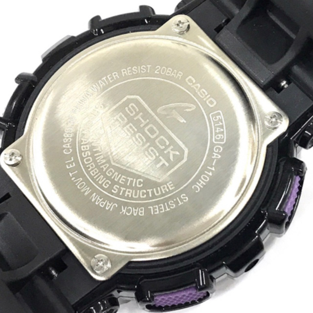 G-SHOCK(ジーショック)のカシオ 腕時計 G-SHOCK GA-110HC-1AJF デジアナ クォーツ メンズの時計(腕時計(デジタル))の商品写真