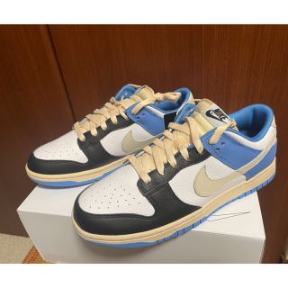 ナイキ(NIKE)のNIKE DUNK LOW BY YOU トラビス✖️フラグメント風(スニーカー)