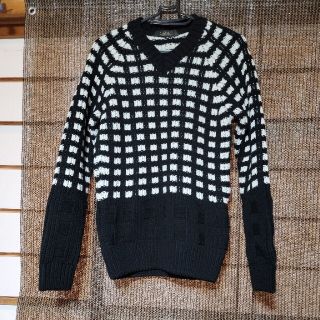 ザラ(ZARA)のレア商品【ZARA】SPORT MODA　ブロックチェック模様ニット(ニット/セーター)