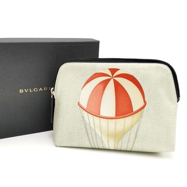 BVLGARI(ブルガリ)の超美品 ブルガリ BVLGARI コスメポーチ 気球 01-21071310 レディースのファッション小物(ポーチ)の商品写真