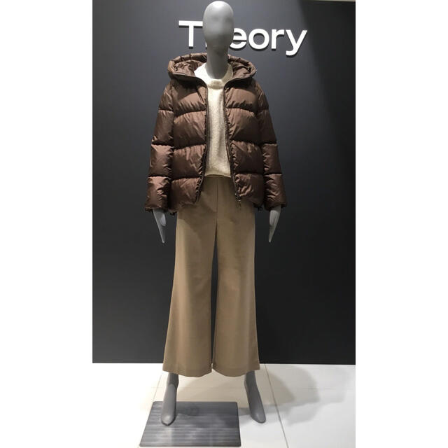 【定価74,800円】Theory 19aw リバーシブルダウンコート ホワイト