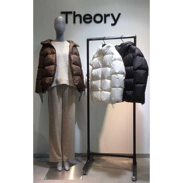 レディースTheory 19aw リバーシブルダウンコート