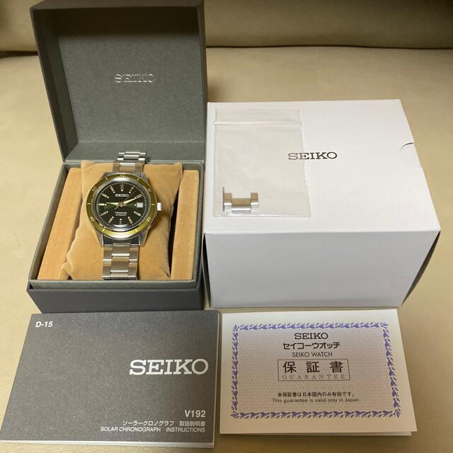 ブランド SEIKO - 未使用 セイコープレザージュ SARY195 Style60's