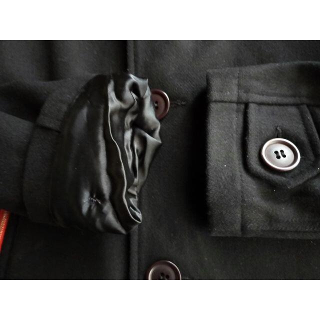 Honnete シングルPコート 黒 メンズXS~S レディース M ジャケット
