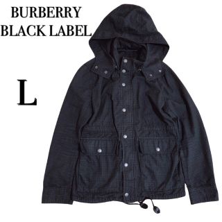 バーバリーブラックレーベル(BURBERRY BLACK LABEL)のバーバリーブラックレーベル マウンテンパーカー ジャケット シャドウ チェック(マウンテンパーカー)