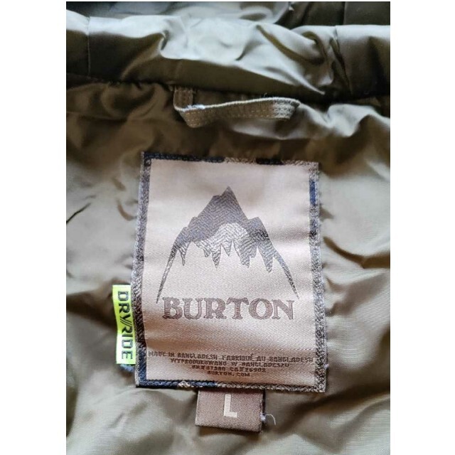 BURTON(バートン)のBURTON バートン スノーボードウェア Lサイズ スポーツ/アウトドアのスノーボード(ウエア/装備)の商品写真