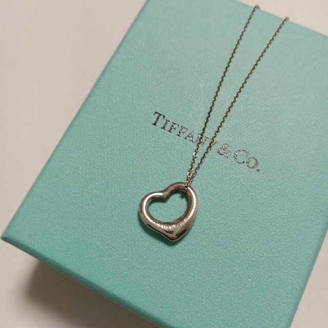 Tiffany & Co.(ティファニー)のティファニー　オープンハートネックレス レディースのアクセサリー(ネックレス)の商品写真