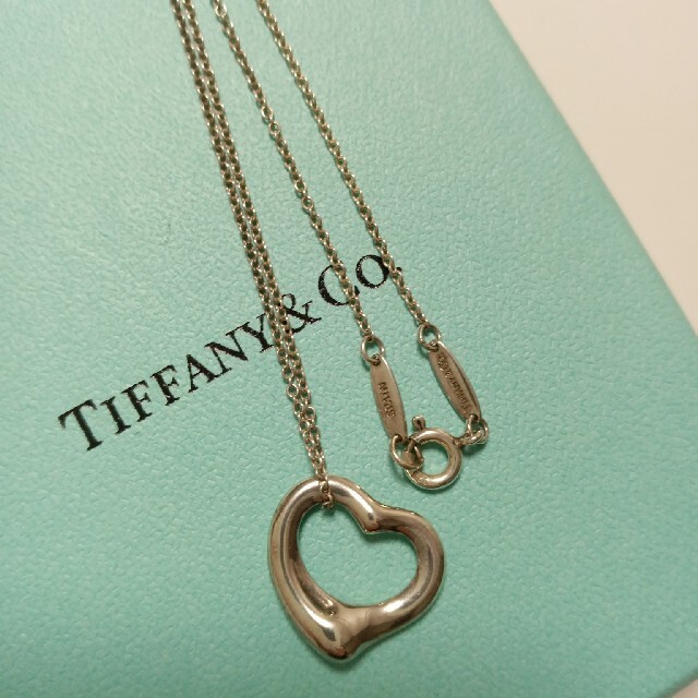 Tiffany & Co.(ティファニー)のティファニー　オープンハートネックレス レディースのアクセサリー(ネックレス)の商品写真