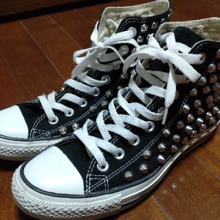 コンバース(CONVERSE)のコンバース　オールスター　ハイカット　スタッズ　リメイク品(スニーカー)