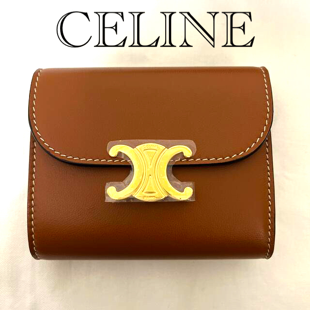 celine(セリーヌ)のスモール　トリオンフ　ウォレット レディースのファッション小物(財布)の商品写真