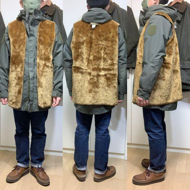 Barbour バブアー A295 パイルライナー C38 英国製