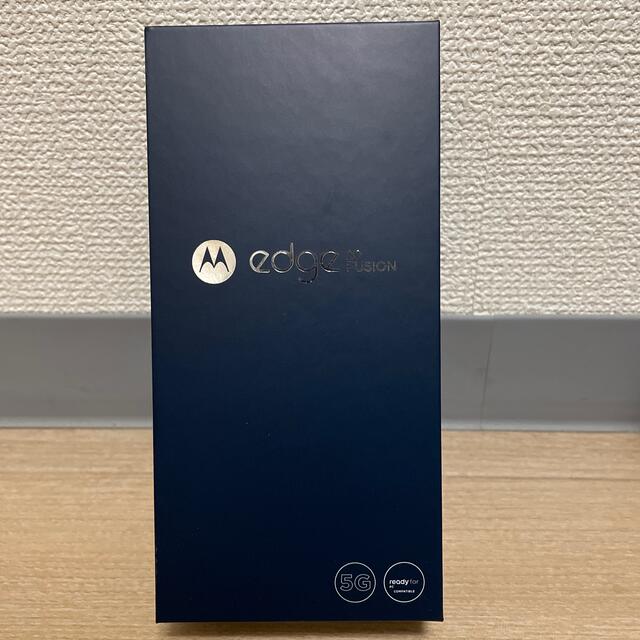 即発送最安値 motorola edge 20 fusionエレキグラファイトAndroid