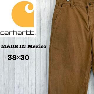 カーハート(carhartt)のカーハート　メキシコ製　ダック地　ペインターパンツ　ブラウン　チノパン38/30(ペインターパンツ)
