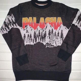 パレス(PALACE)のPALACE ニットセーター Lサイズ パラスカ(ニット/セーター)