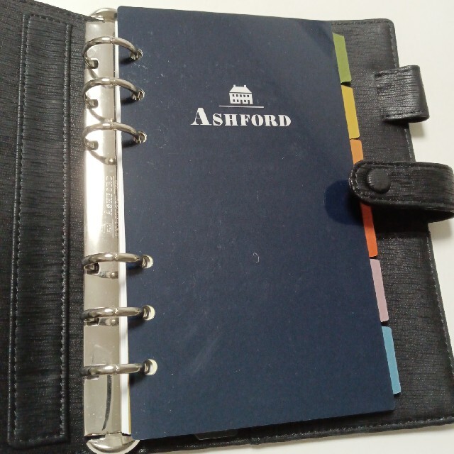 ASHFORD　アシュフォードのバイブルサイズの手帳