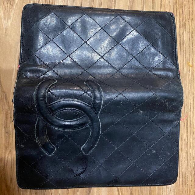 CHANEL(シャネル)のシャネル　カンボンライン　長財布 レディースのファッション小物(財布)の商品写真