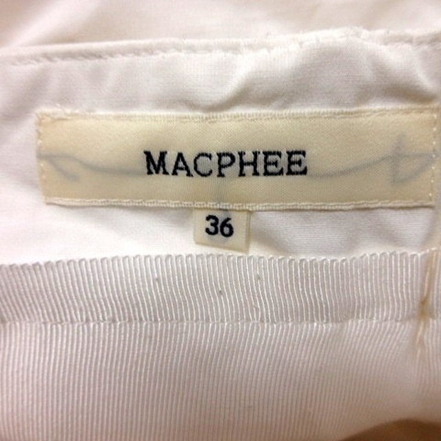 MACPHEE(マカフィー)のマカフィー MACPHEE トゥモローランド スカート 台形 ミニ 36 レディースのスカート(ミニスカート)の商品写真