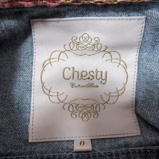 Chesty(チェスティ)のチェスティ Chesty ジャケット デニム ジージャン Gジャン ツイード レディースのジャケット/アウター(その他)の商品写真