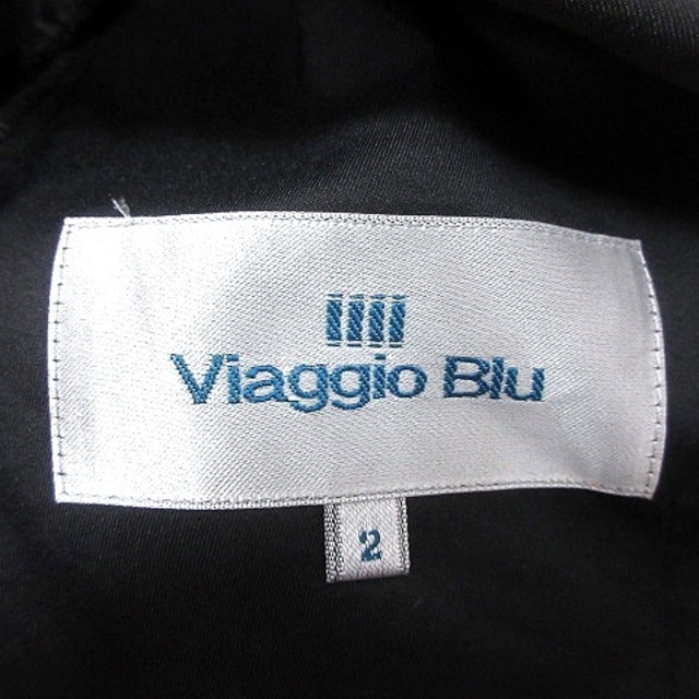 VIAGGIO BLU - ビアッジョブルー Viaggio Blu ジャケット テーラード 2 黒 の通販 by ベクトル ラクマ店