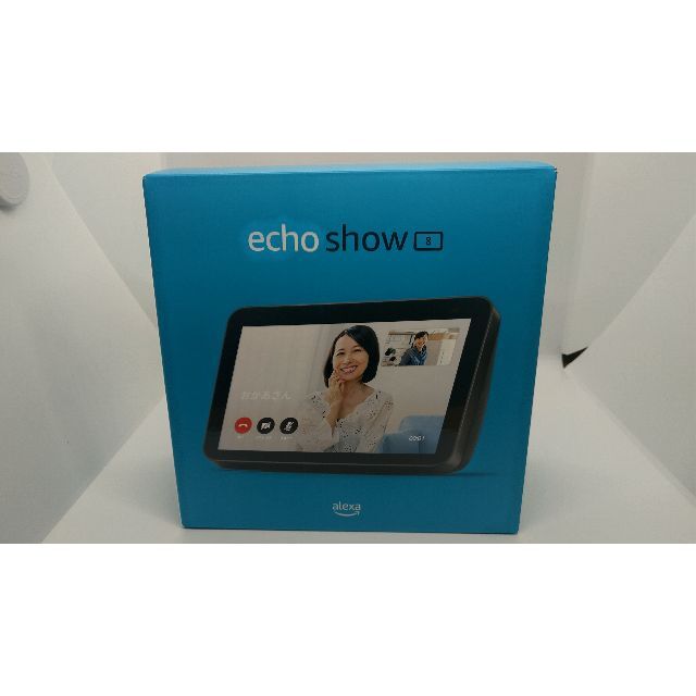PC/タブレット【新品】新型 Echo Show 8 第2世代 - HDスマートディスプレイ