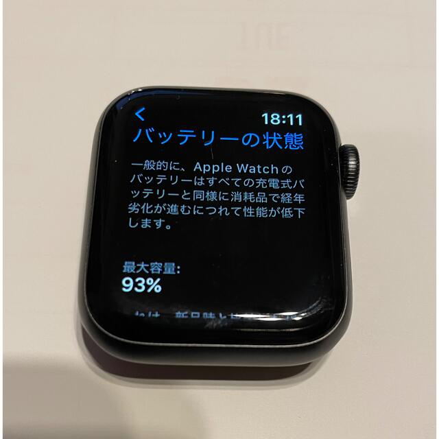 Apple(アップル)のApple Watch series5 40㎜ GPSモデル スマホ/家電/カメラのスマートフォン/携帯電話(その他)の商品写真