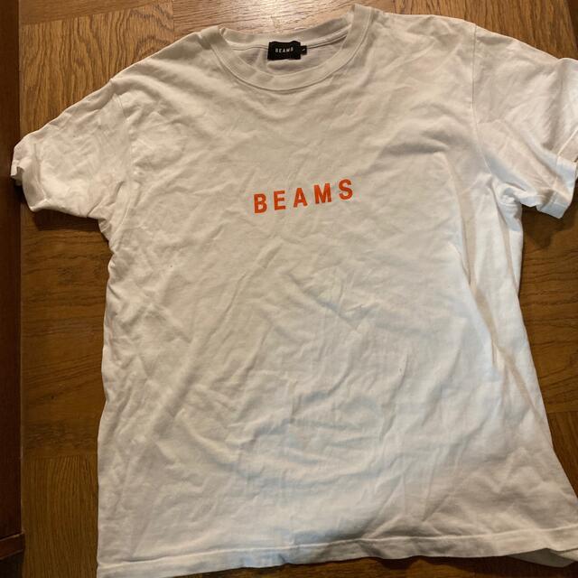 BEAMS(ビームス)のビームスの白のTシャツ メンズのトップス(Tシャツ/カットソー(半袖/袖なし))の商品写真
