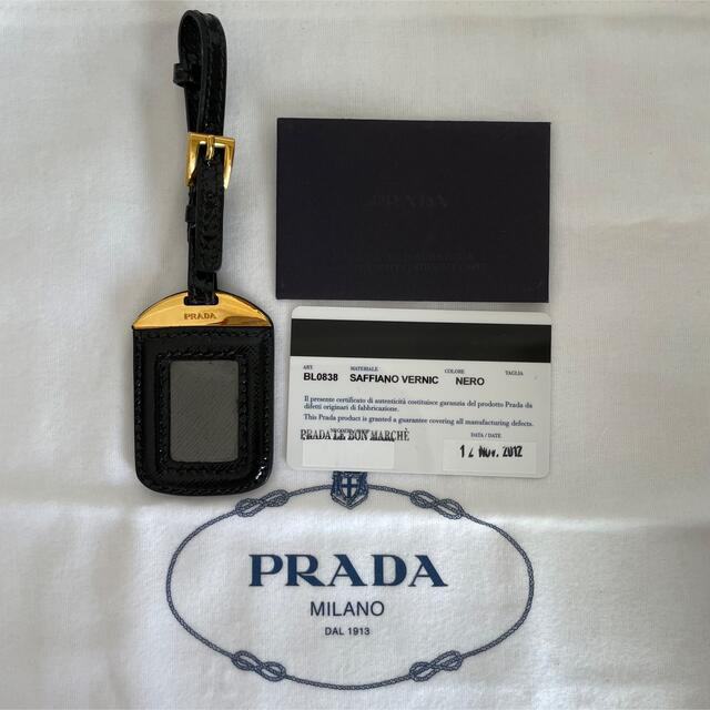 PRADA(プラダ)の【PRADA プラダ】サフィアーノ 2wayバッグ ブラック レディースのバッグ(ハンドバッグ)の商品写真