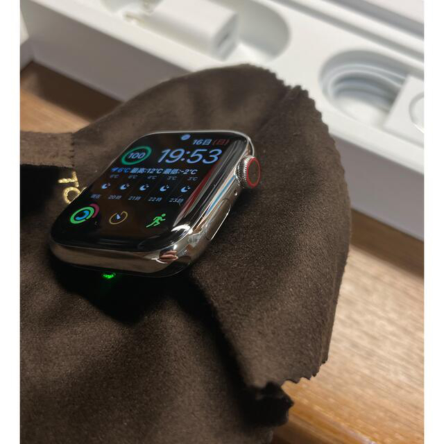 【最終値下げ】Apple Watch series5 ステンレスシルバー