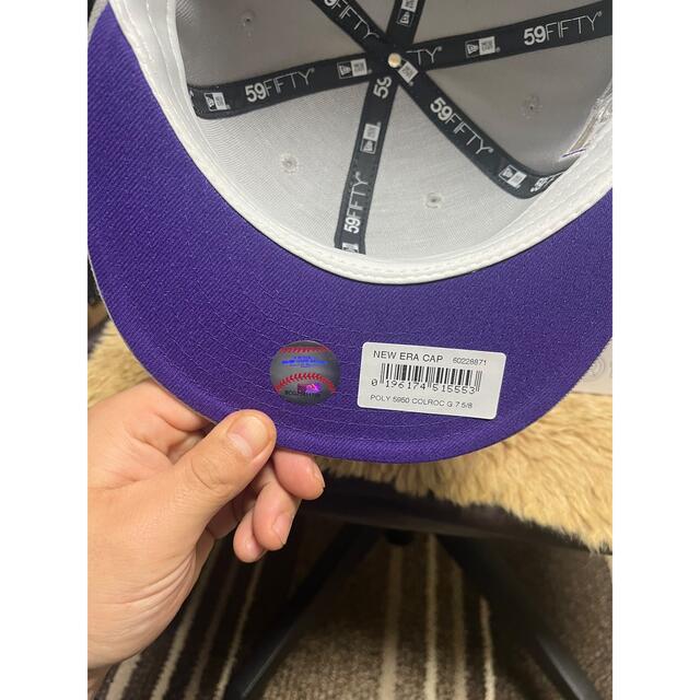 new era colorado rockies 25th patch 758 - キャップ