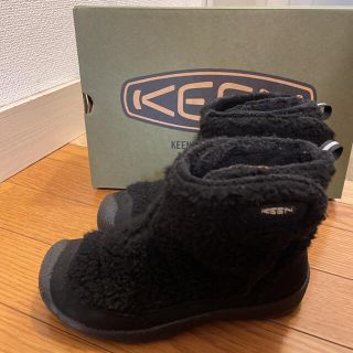 キーン(KEEN)のKEEN  ボアブーツ  22cm  キッズ(ブーツ)