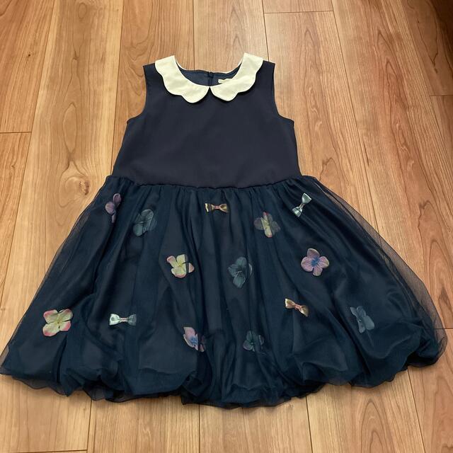 入学式★パンパンチュチュ★ワンピースボレロアンサンブル キッズ/ベビー/マタニティのキッズ服女の子用(90cm~)(ドレス/フォーマル)の商品写真